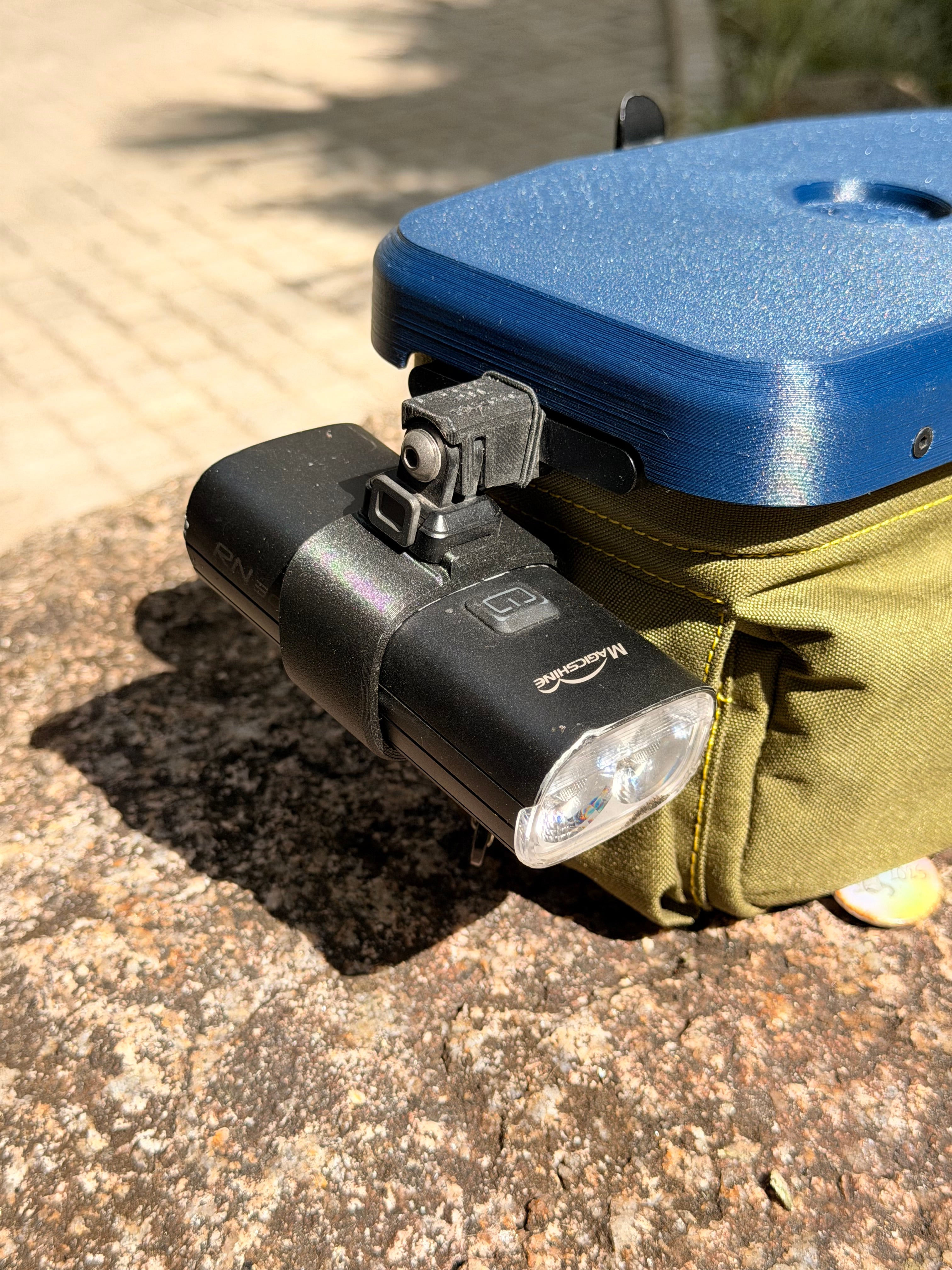 Rigid GoPro Adapter for Route Werks Handlebar Bag