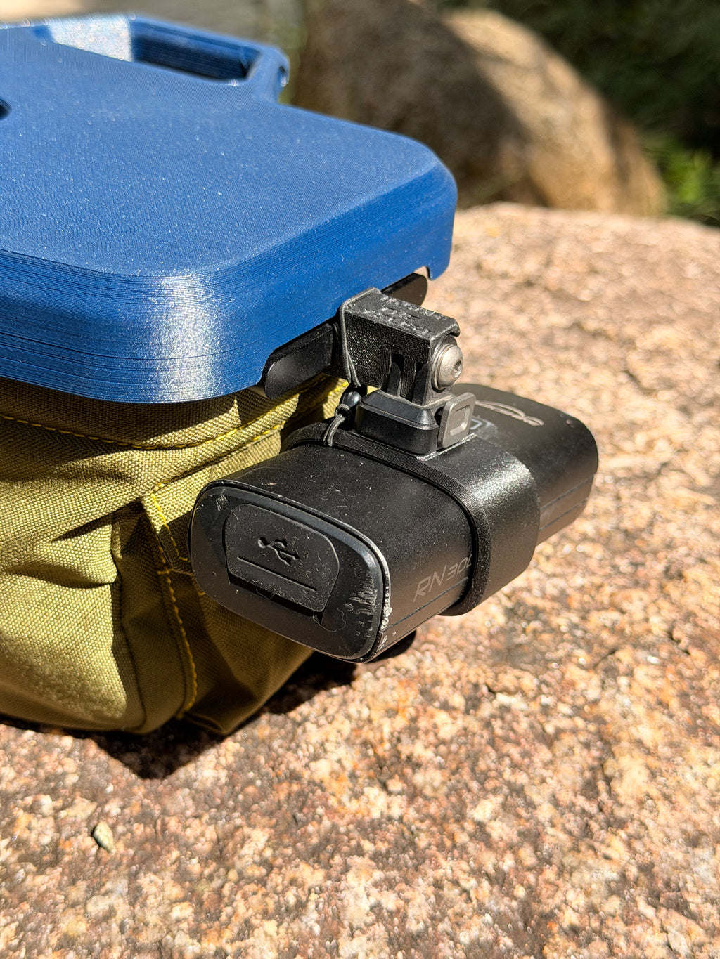 Rigid GoPro Adapter for Route Werks Handlebar Bag