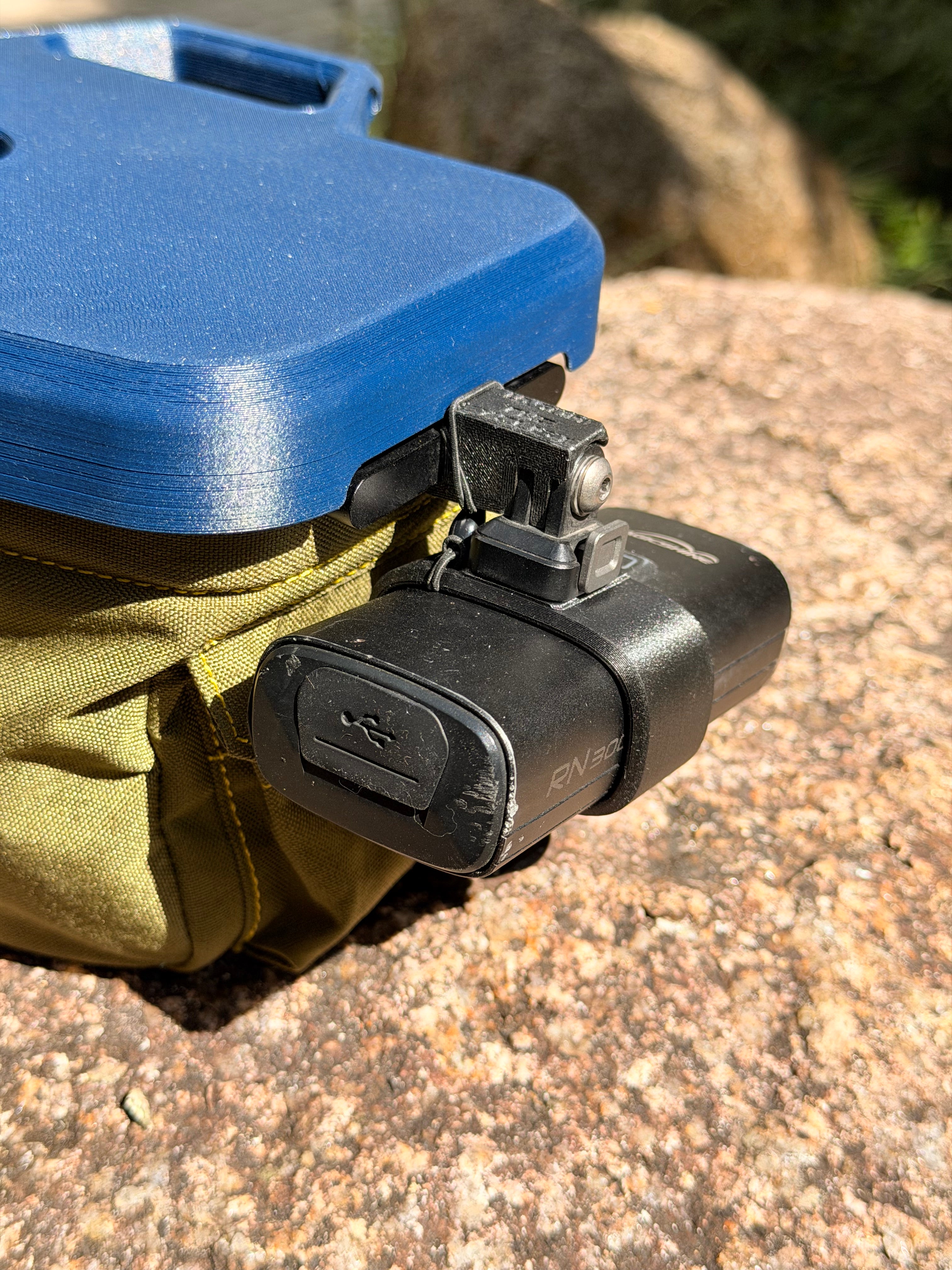 Rigid GoPro Adapter for Route Werks Handlebar Bag